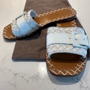 Bottega Veneta - Ravello sandal. White 7.5 / 37.5